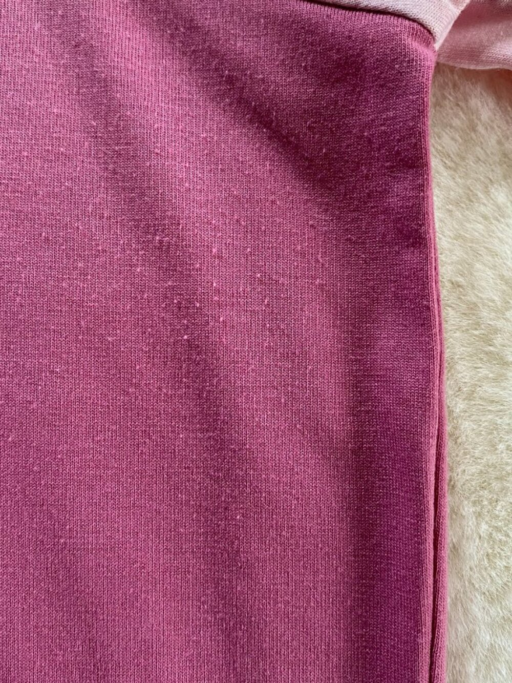 LuLaRoe Irma Pink T Raglan Sleeves size XXS oversized relaxed fit - Picture 3 of 7